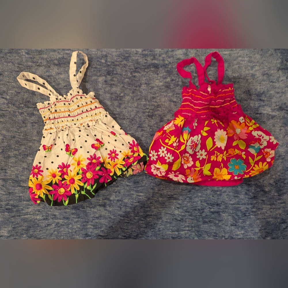 Penny M 12M Floral Baby Tank Top Set